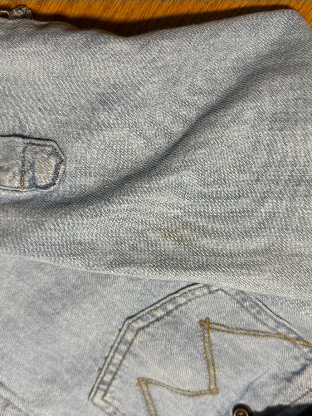 wranglers crop light denim jacket size m - Picture 3 of 7
